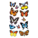 Avenir - 3D Stickers 10 pack - Butterfly Multicolour | These beautiful and realistic - looking 3D stickers pop out to showcase a gorgeous collection. | ages 3+ - My Little Thieves