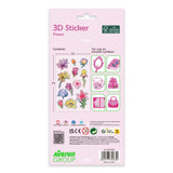 Avenir - 3D Stickers 10 pack - Butterfly Multicolour | These beautiful and realistic - looking 3D stickers pop out to showcase a gorgeous collection. | ages 3+ - My Little Thieves