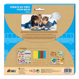 Avenir Create My First Story Book - Cars | Mosaic Junior Kit: Fun DIY Activity for Kids - Improve Coordination and Perception of Colors | Ideal gift for Kids 3+ - My Little Thieves