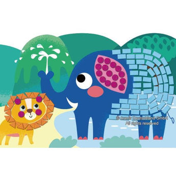 Avenir Create My First Story Book - Cars | Mosaic Junior Kit: Fun DIY Activity for Kids - Improve Coordination and Perception of Colors | Ideal gift for Kids 3+ - My Little Thieves