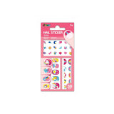 Avenir - Nail Stickers Fluorescent - Under the sea Multicolour |Peel sticker for edge to avoid tearing, remove the glue using soap or acetone | Ages 3+ - My Little Thieves