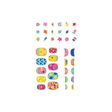 Avenir - Nail Stickers Fluorescent - Under the sea Multicolour |Peel sticker for edge to avoid tearing, remove the glue using soap or acetone | Ages 3+ - My Little Thieves