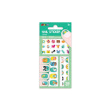Avenir - Nail Stickers Fluorescent - Under the sea Multicolour |Peel sticker for edge to avoid tearing, remove the glue using soap or acetone | Ages 3+ - My Little Thieves