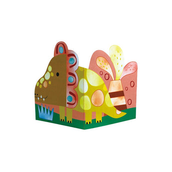 Avenir - Watercolour Painting & Origami - Dinos Multicolour | Encourage your child to be creative, great activity for rainy days, indoor play, travel and holidays | Ages 3+ - My Little Thieves