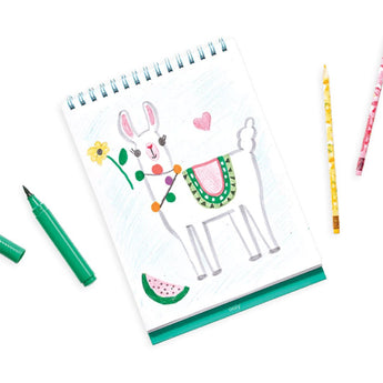 Awesome Doodles Sketch & Show Standing Sketchbook - Creative Doodle Adventures - My Little Thieves