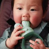 b.box Chill + Fill Teether β Sage | Fillable Water Teething Toy for Babies | Soothing Relief for Sore Gums | Chillable Design | 3m+