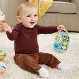 Baby 4 - in - 1 Tummy Time Fawn, Sensory Animal Baby Pillow with Lights - My Little Thieves