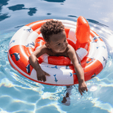 Baby float Whale Red White - My Little Thieves