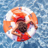 Baby float Whale Red White - My Little Thieves