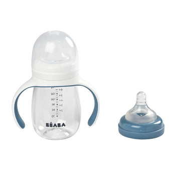 Beaba 2 In 1 Learning Cup | Spout & Straw Transition Cup For Babies - My Little Thieves