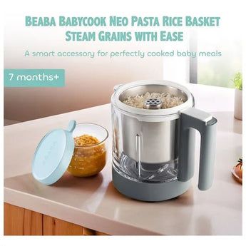 Beaba Babycook Neo Pasta Rice Basket Clear Multi Color | Food Maker - My Little Thieves