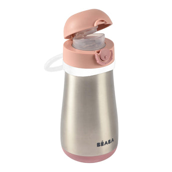 Beaba Stainless Steel Bottle 350ml With Handle | Kids Hydration - My Little Thieves