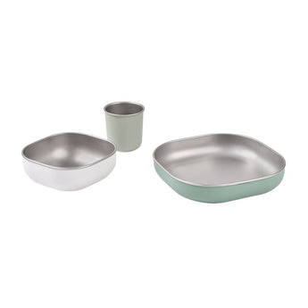 Beaba Stainless Steel Meal Set | Premium Baby Feeding Accessories - My Little Thieves