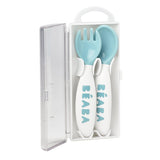 Beaba Training Fork And Spoon Set 2nd Stage | Toddler Cutlery - My Little Thieves