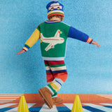 Halcyon Nights Beep Beep Fluffy Knit Cardigan lifestyle