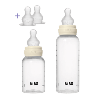 Bibs Baby Bottle Round Latex 150ml Slow Flow | Newborn Feeding - My Little Thieves
