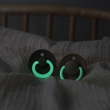 Bibs Colour Anatomical Glow Latex Pacifiers 2 Pack | Soother - My Little Thieves