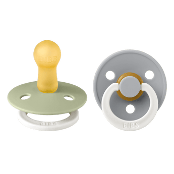 Bibs Colour Latex Glow Pacifiers 2 Pack | Night Soother - My Little Thieves