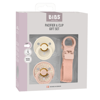 Bibs Colour Pacifier & Loop Clip Gift Set 0 6 Months | Gift - My Little Thieves