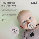 Bibs Round Pacifier Colour 4 Pack Latex | Baby Soother Set - My Little Thieves
