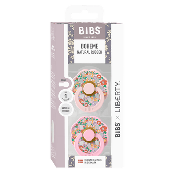 Bibs X Liberty Boheme Latex Pacifier 2 Pack | Baby Soother - My Little Thieves
