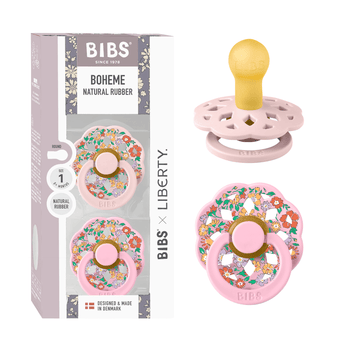 Bibs X Liberty Boheme Latex Pacifier 2 Pack | Baby Soother - My Little Thieves