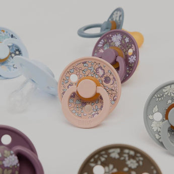Bibs X Liberty Round Nipple Pacifier 2 Pack Latex | Soother - My Little Thieves