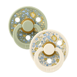 Bibs X Liberty Round Nipple Pacifier 2 Pack Latex | Soother - My Little Thieves