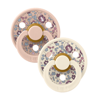 Bibs X Liberty Round Nipple Pacifier 2 Pack Latex | Soother - My Little Thieves