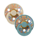 Bibs X Liberty Round Nipple Pacifier 2 Pack Latex | Soother - My Little Thieves