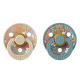Bibs X Liberty Round Nipple Pacifier 2 Pack Latex | Soother - My Little Thieves