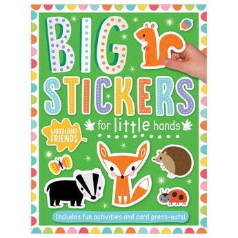 Big Stickers for Little Hands Woodland Friends - cover