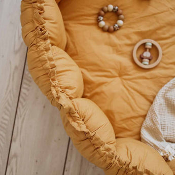 Bloom Mustard Thai Chea Organic Babymat - My Little Thieves