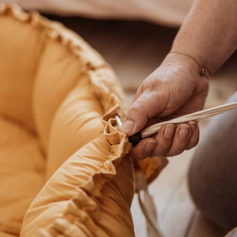 Bloom Mustard Thai Chea Organic Babymat - My Little Thieves