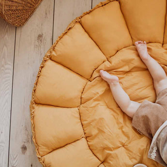 Bloom Mustard Thai Chea Organic Babymat - My Little Thieves