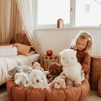 Bloom Tawny Brown Organic Babymat - My Little Thieves