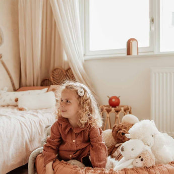 Bloom Tawny Brown Organic Babymat - My Little Thieves