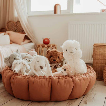 Bloom Tawny Brown Organic Babymat - My Little Thieves