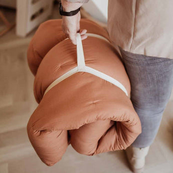 Bloom Tawny Brown Organic Babymat - My Little Thieves