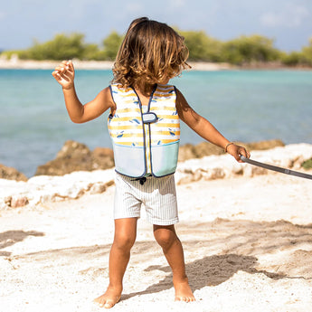 Blue Striped Swim Short - My Little Thieves