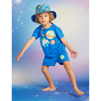 Boys See You In Space T Shirt + Shorts Set | Kids Summer - My Little Thieves
