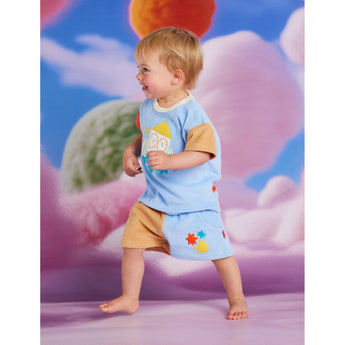 Boys See You In Space Terry T Shirt + Shorts Set | Summer - My Little Thieves