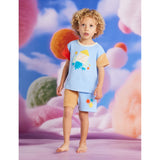 Boys See You In Space Terry T Shirt + Shorts Set | Summer - My Little Thieves