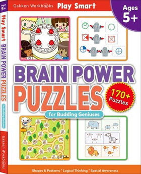Brain Power Puzzles for Budding Geniuses - cover