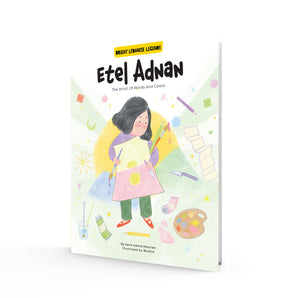 Bright Lebanese Legends Etel Adnan Book | Inspiring Art & Writing Collection - My Little Thieves