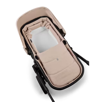 Bugaboo Baby Nest - Desert Taupe lifestyle photo
