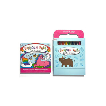 Carry Along Crayons & Coloring Book Kit - My Little Thieves