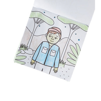 Carry Along Crayons & Coloring Book Kit - My Little Thieves