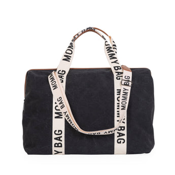 Childhome Mommy Bag Signature Canvas Diaper Bag | Parent Essential - My Little Thieves