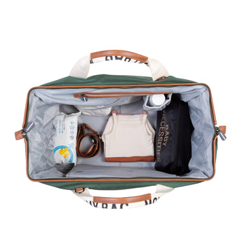 Childhome Mommy Bag Signature Canvas Diaper Bag | Parent Essential - My Little Thieves